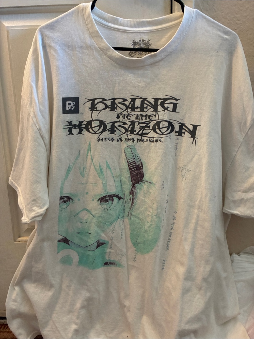 Bring Me The Horizon Graphic White Short Sleeve Tee